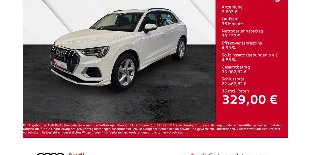 Audi Q3 35.000 km 32.730 &euro; Giessen 35394