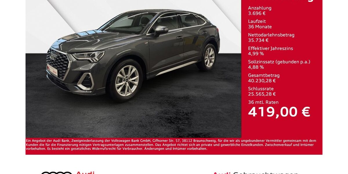 Audi Q3 9.000 km 38.930 &euro; Giessen 35394