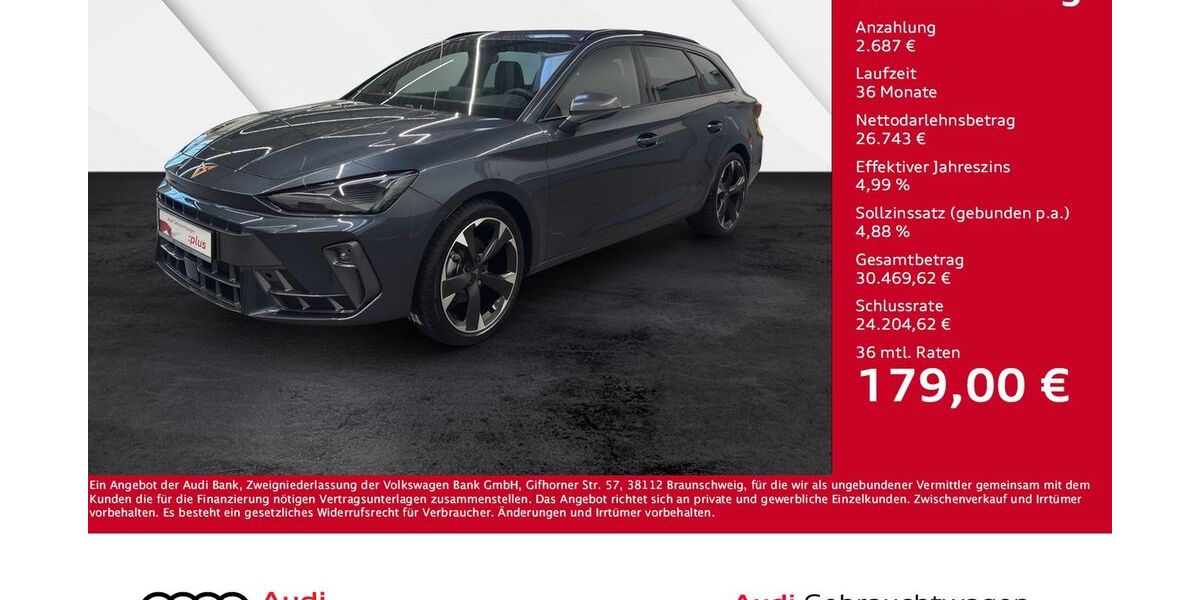 Cupra Leon 11.150 km 28.930 &euro; Giessen 35394