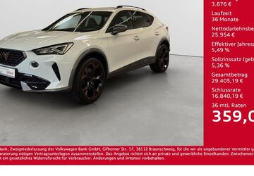 Cupra Formentor 56.050 km 29.830 &euro; Giessen 35394