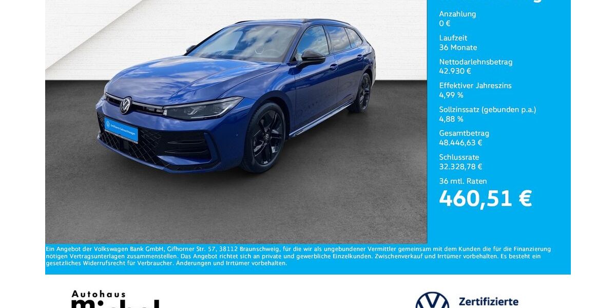 VW Passat Variant 13.550 km 42.230 &euro; Gießen 35394