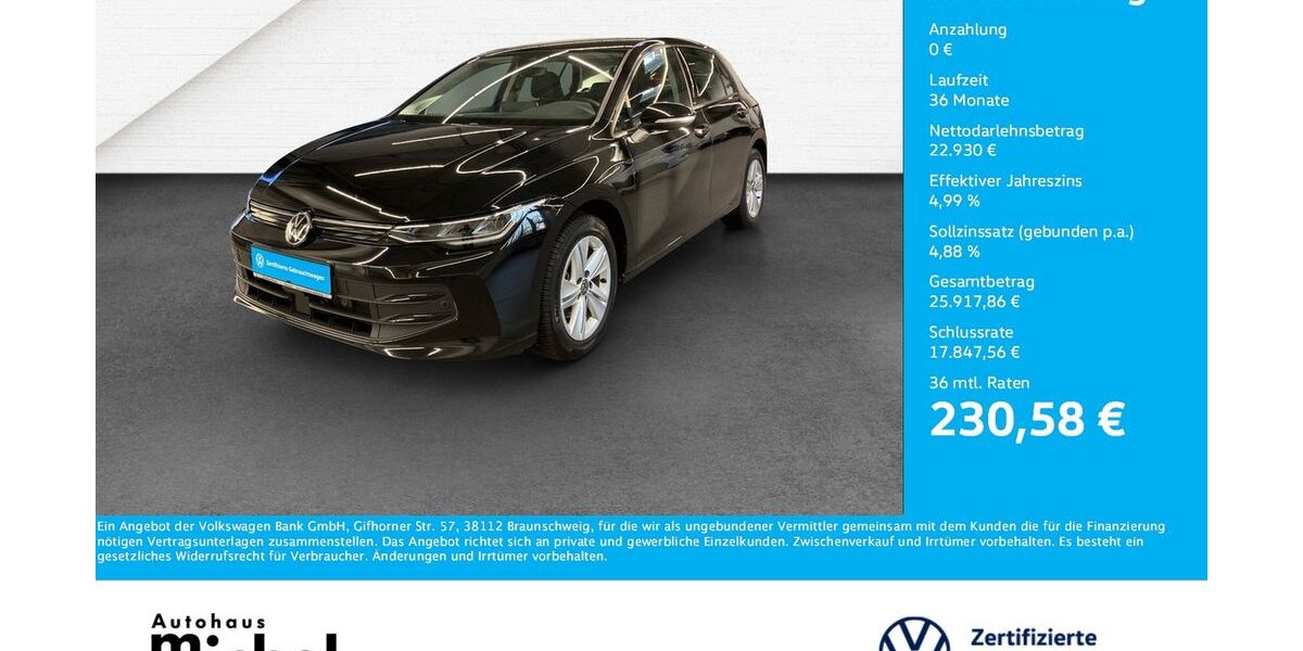 VW Golf 26.450 km 22.430 &euro; Gießen 35394