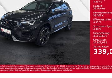 Cupra Ateca 5.000 km 38.830 &euro; Giessen 35394