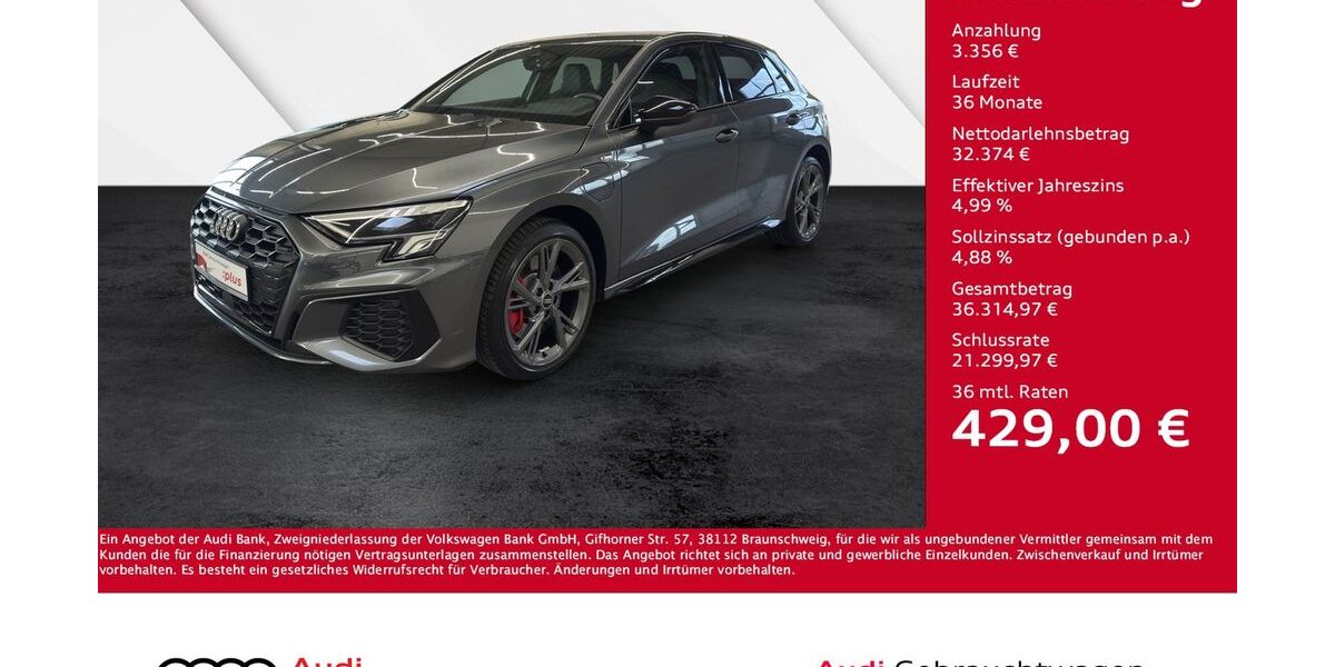 Audi A3 29.850 km 35.730 &euro; Giessen 35394