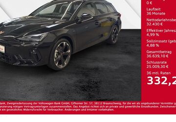 Cupra Leon 1.050 km 32.430 &euro; Giessen 35394