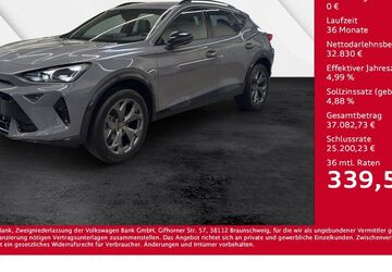 Cupra Formentor 20.150 km 31.830 &euro; Giessen 35394