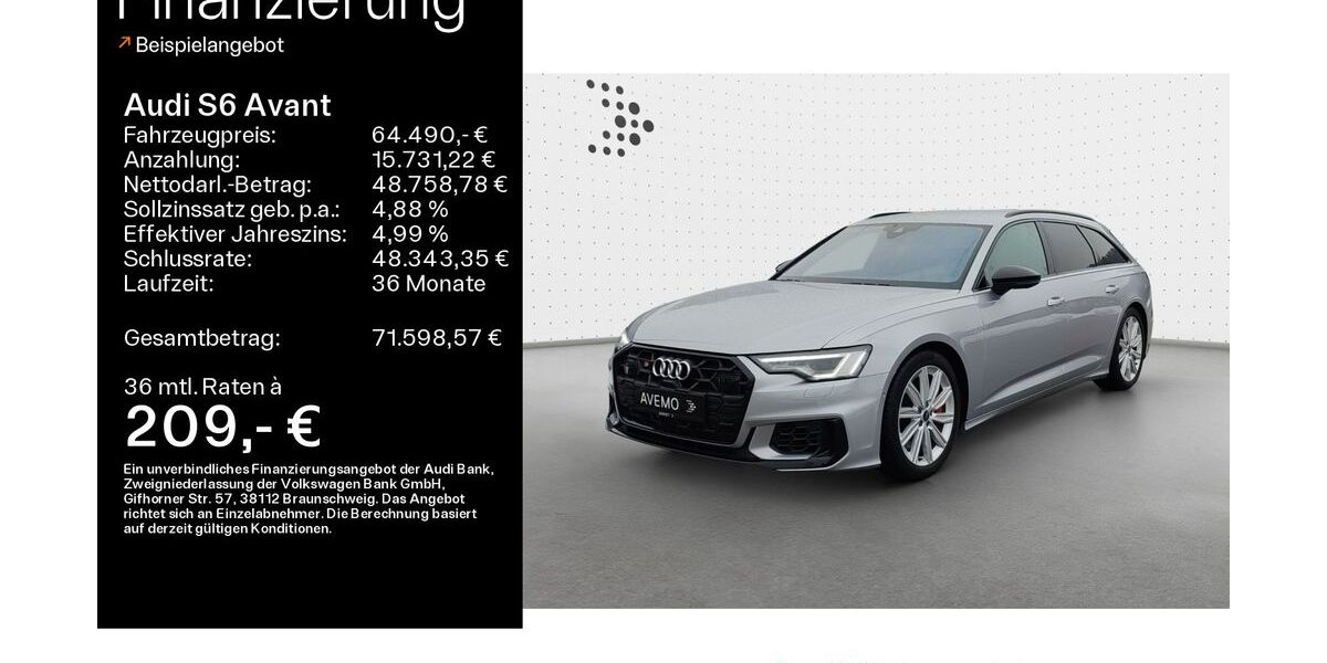 Audi S6 13.587 km 62.490 &euro; Bad Nauheim 61231