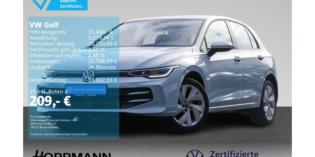 VW Golf 14.982 km 30.970 &euro; Herborn 35745