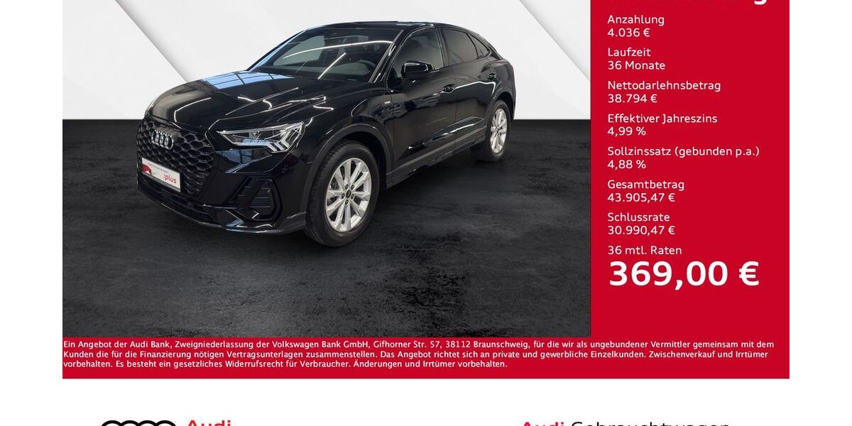 Audi Q3 5.000 km 41.830 &euro; Giessen 35394