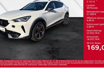 Cupra Formentor 26.150 km 23.230 &euro; Giessen 35394