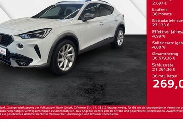 Cupra Formentor 30.700 km 29.830 &euro; Giessen 35394