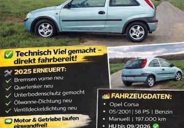 Opel Corsa 196.170 km 650 &euro; Runkel 65594